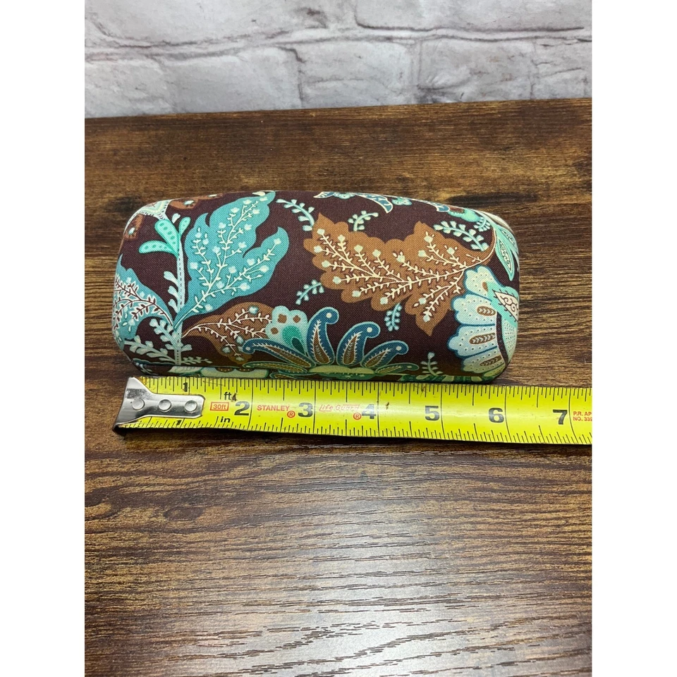 Vera Bradley Eyeglasses Case Floral Pattern Hard Shell Protective - Image 4 of 4