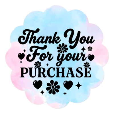#ad 2 Inch Thank You For Your Purchase Sticker • Small Business Packaging Label $3.49
