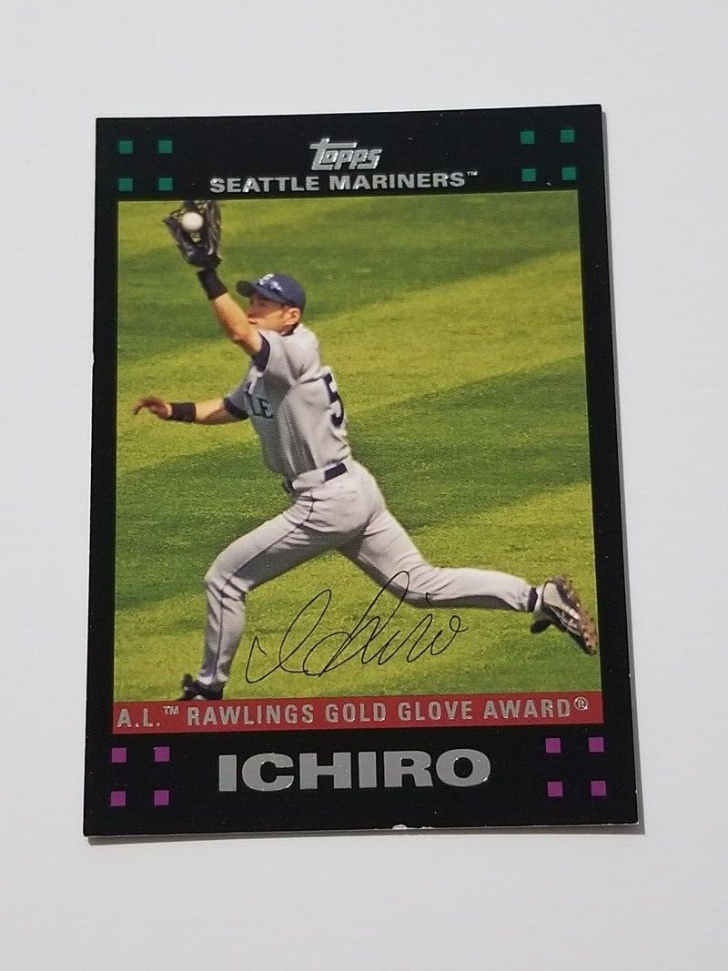 ICHIRO 2007 TOPPS BASEBALL CARD #313 SEATTLE MARINERS | eBay