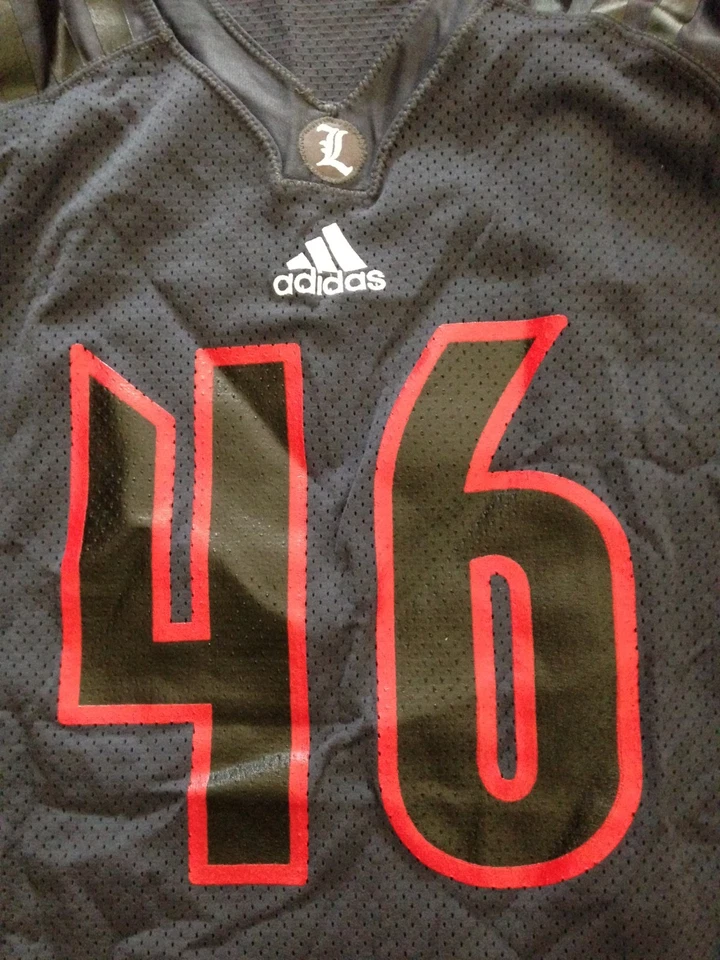 2015 Adidas Louisville Cardinals #46 Lamar Atkins Football Practice Jersey - Image 2 of 4