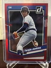 2023 Donruss Baseball Base Holo Red #217 Fergie Jenkins #1161/2023 Chicago Cubs
