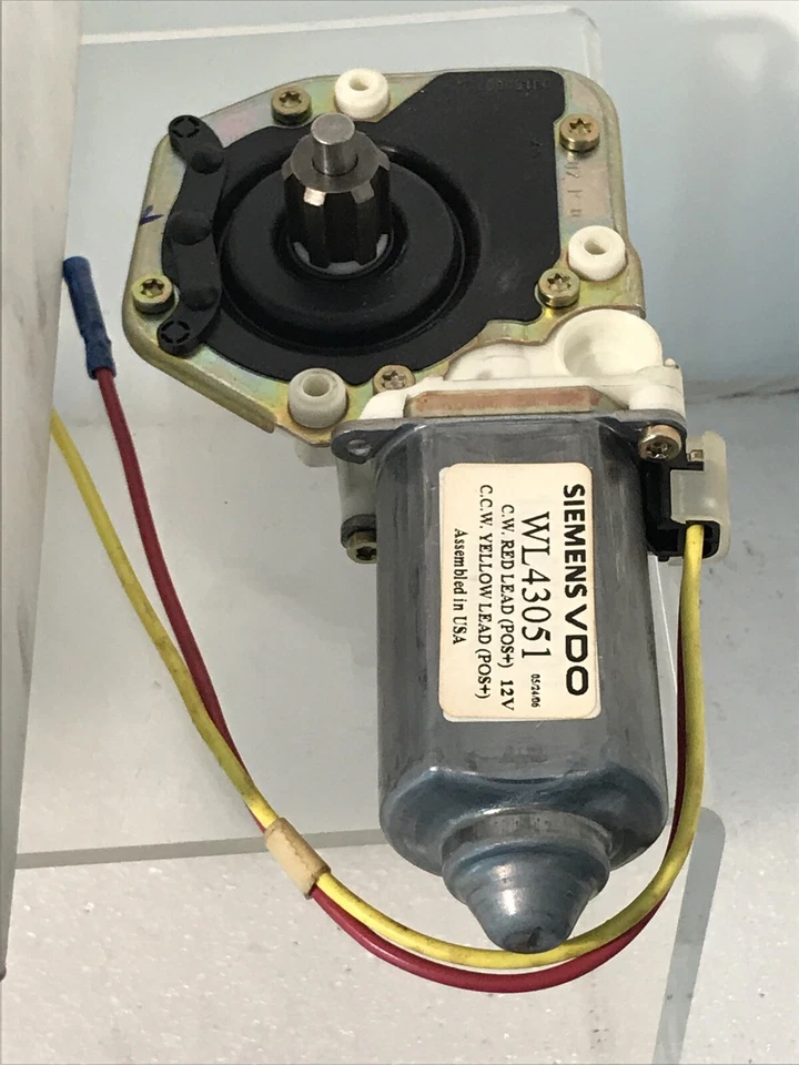 Мотор для подъема окон фургона Ford серии E VDO WL43051 передний правый 1992-2014 новый из старых запасов - Изображение 3 из 4