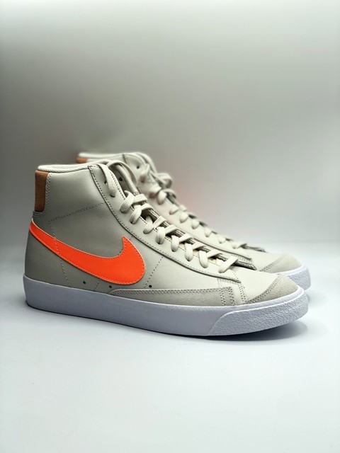 nike blazer mid 77 light bone orange
