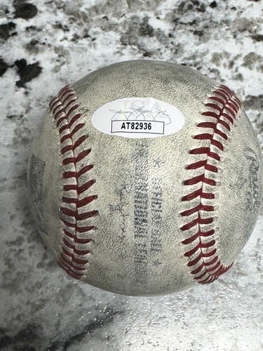 Gabriel Moreno Signed International League Game-Used Baseball w/ JSA COA - Picture 2 of 3