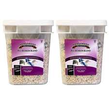 Armstrong Wild Bird Food All Season Bird Seed Blend, 20 Pound Pail Pack of 2 
