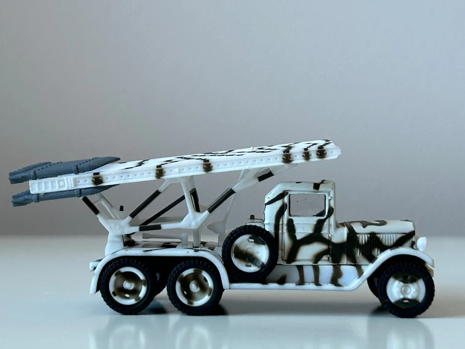 BM-13 Katyusha 1942 Russian Military Rocket Artillery Truck Car Diecast 1:72 - Image 3 of 4