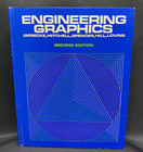 Vintage hardcover textbook Engineering Graphics 1975 2nd Edtn Giesecke, Mitchell — photo 1