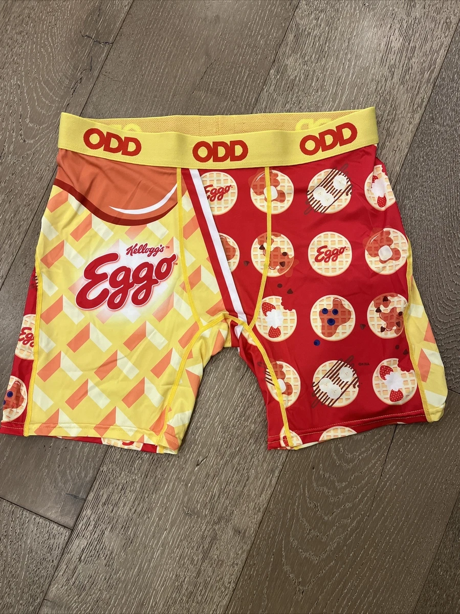 Odd Sox Kelloggs Eggo Waffles Boxer Briefs Underwear Mens Size