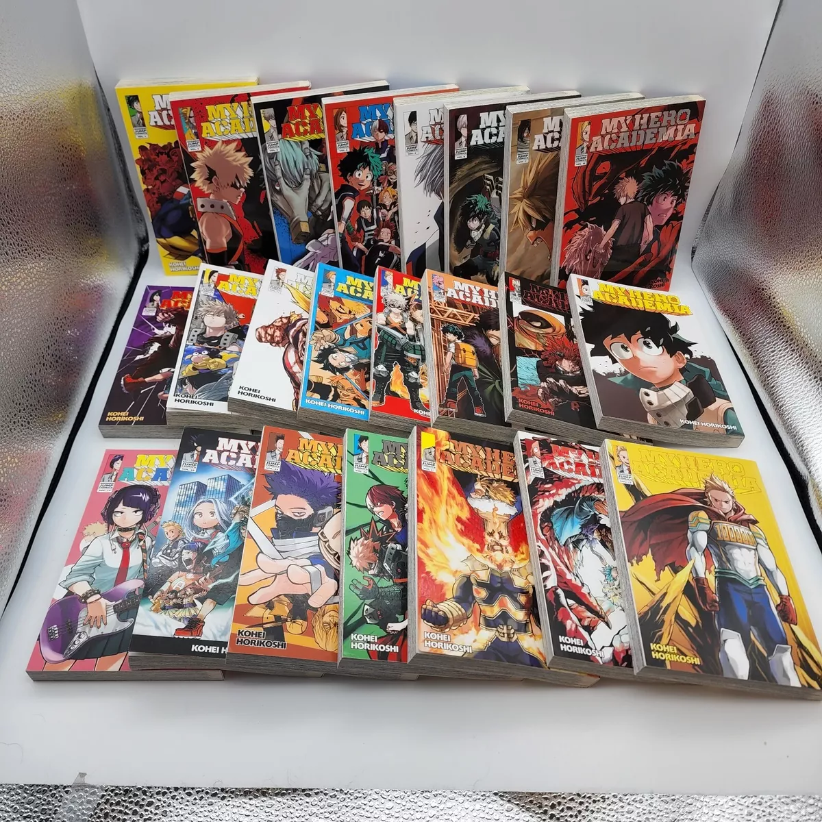 My Hero Academia Manga Series ( Vol 1 - 23 ) Collection 23 Books Set By  Kohei Horikoshi: unknown author: : Books