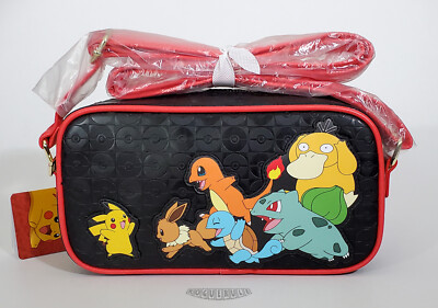  Loungefly Pokemon Pkachu Team Crossbody Bag - Exclusive - New!