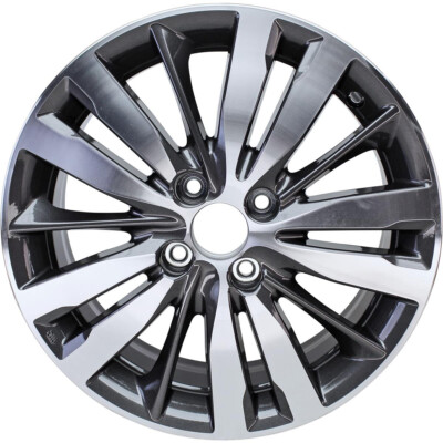 Aluminum Alloy Wheel Rim 16 Inch For 2015-2020 Honda Fit 4 Lug 100mm 15 Spoke