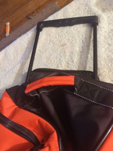 Lucas Hexagon Luggage Rolling Suitcase Bag 29x13x13 Red Brand New. - Picture 5 of 8