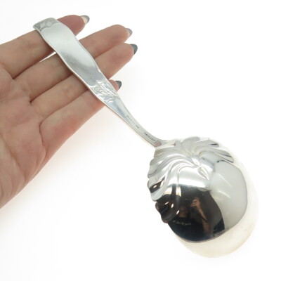 TOWLE 925 Sterling Silver Antique Victorian 1887 Orchids Jelly