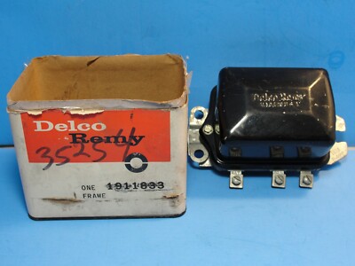 New Delco Remy 1118842  6V Regulator (40 Amp) For  I/H BD-220, BD-240 Engine