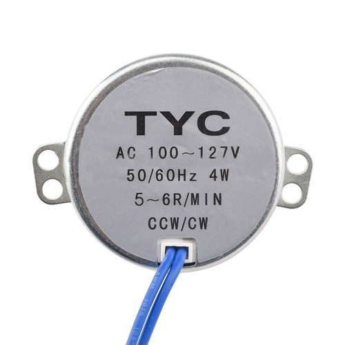 AC 12/110/220V TYC-50 4W 50/60Hz Synchronous Motor 2.5/3/5/6RPM For Microwave 2X - Picture 13 of 15
