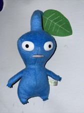Vintage Official Nintendo Blue Leaf Pikmin Plush Original 2001 S1306-102