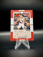 ❤️2023-24 Panini Photogenic #14 Scoot Henderson First Night Insert Rookie RC