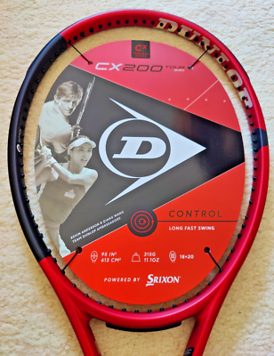 Dunlop CX200 Tour (18x20), UW 315g 11.1oz 10pt HL, Grip #2 (1/4