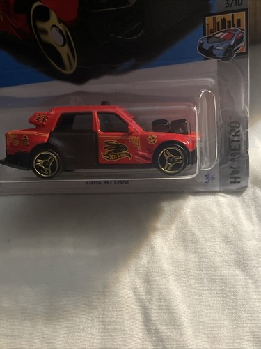 Hot Wheels Time Attaxi Red #76 - 2023 HW Metro - 第 5/5 張圖片