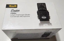 CAD Audio E100Sx Large Diaphragm Studio Condenser Microphone Equitek Black