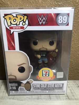 Funko Pop WWE : ''Stone Cold'' Steve Austin #89 Vinyl Figure  With Protector