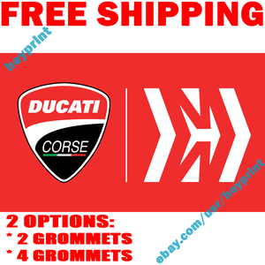 Mission Winnow Ducati Corse Flag Banner 3x5 ft MotoGP ...