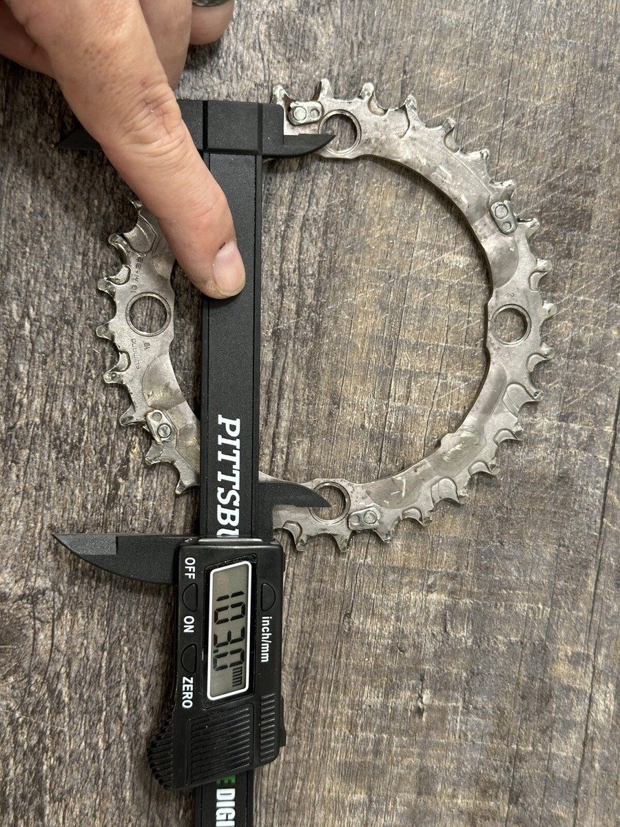 シンバ Vintage Shimano IG M-32 Chainring 32 Tooth 32t 104 BCD Silver