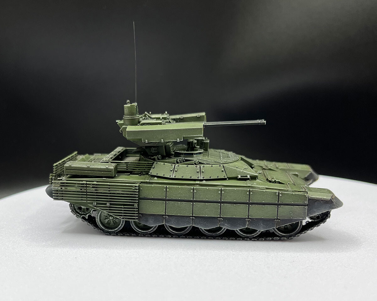Modellino AM 1/72 Russian BMPT-72 Terminator – Veicolo Militare Verniciato Finito