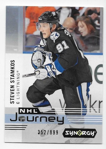 19/20 UPPER DECK SYNERGY NHL JOURNEY BLUE /899 (#NP1-NP10) U-Pick From List - Picture 3 of 16