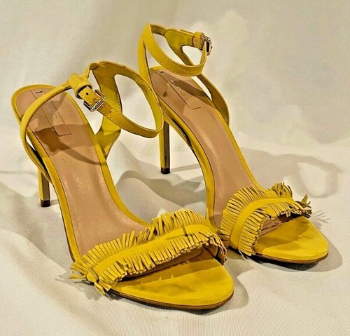aldo yellow heels