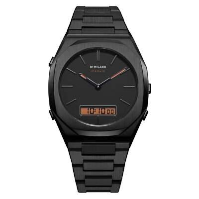 D1 Milano Module 1385 D1-DGBJ02 Men's Watch - Black Stainless