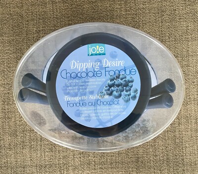 MacInternational Jo!e Dipping Desire Temprette Sublime Choc Fondue Set of 4  NIP