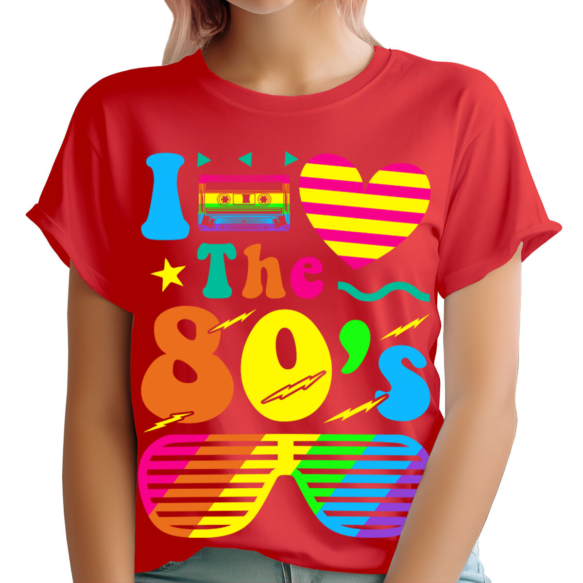 I'm 70s Born Raised In The 80s And Got To Party In The 90's Svg, 90s Rave Ideas For Women Svg, Birthday Girl 80's Svg, Png, Instant Download - Foto 9