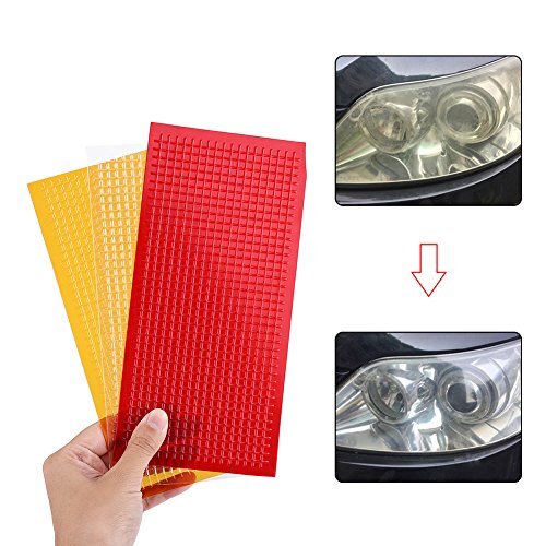 Auto Lens Repair Kit, 3 Pieces Car Lights Crack Repair Film Taillight Lens - Picture 6 of 7