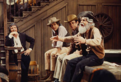 Henry Darrow Mark Slade Fred Putman cast in A Western Reunion 1979 Old Photo