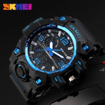 orologio SKMEI digitale militare con luce led sport md 2018 resistente all  acqua | eBay