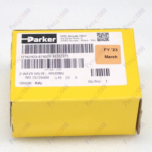 Parker 121K2423 New Lucifer Solenoid Valves For Oil Burner In Box DHL SHIPPING