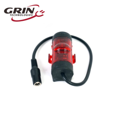 Grin Roxim R1 Rücklicht Elight mit Befestigungsset 6-90V, 20 Lumen, Red Cree XBD