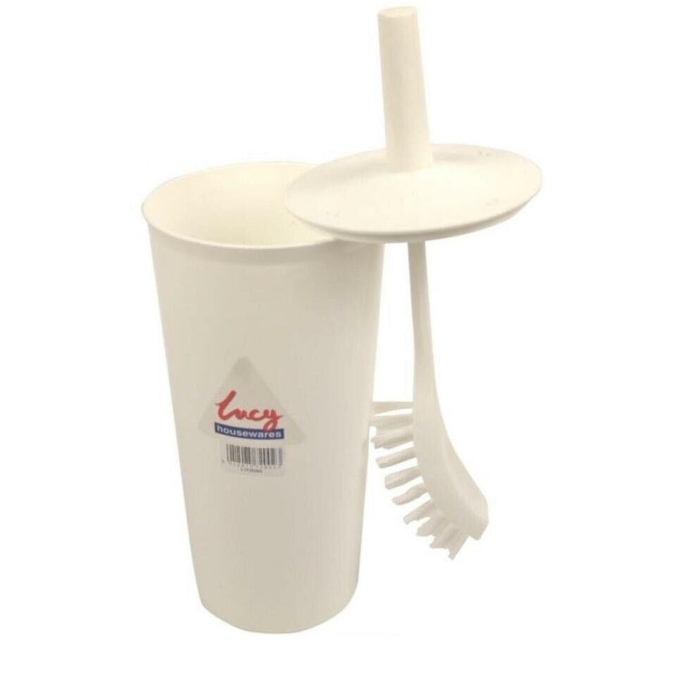 JANTEX L569 Toilet Brush and Holder White for sale online eBay