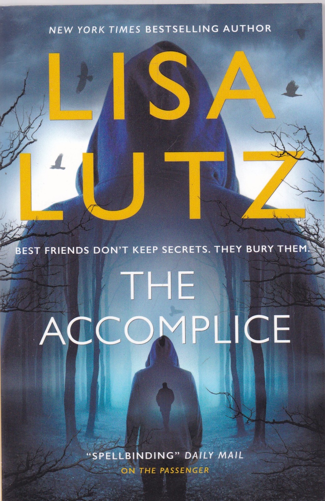 LISA LUTZ - THE ACCOMPLICE, BOOK, NEW PAPERBACK THRILLER