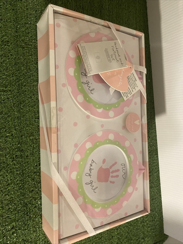 Baby Handprint And Footprint Gift Set