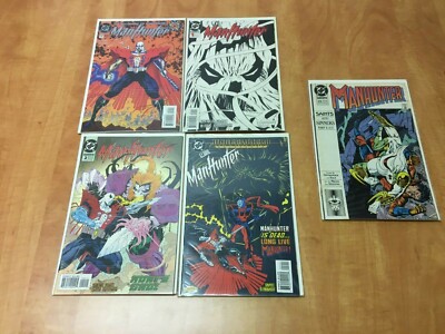 MANHUNTER DC Comics 1994 Issues #0 1 2 12 & Mar 90 #23 Lot of 5 NM