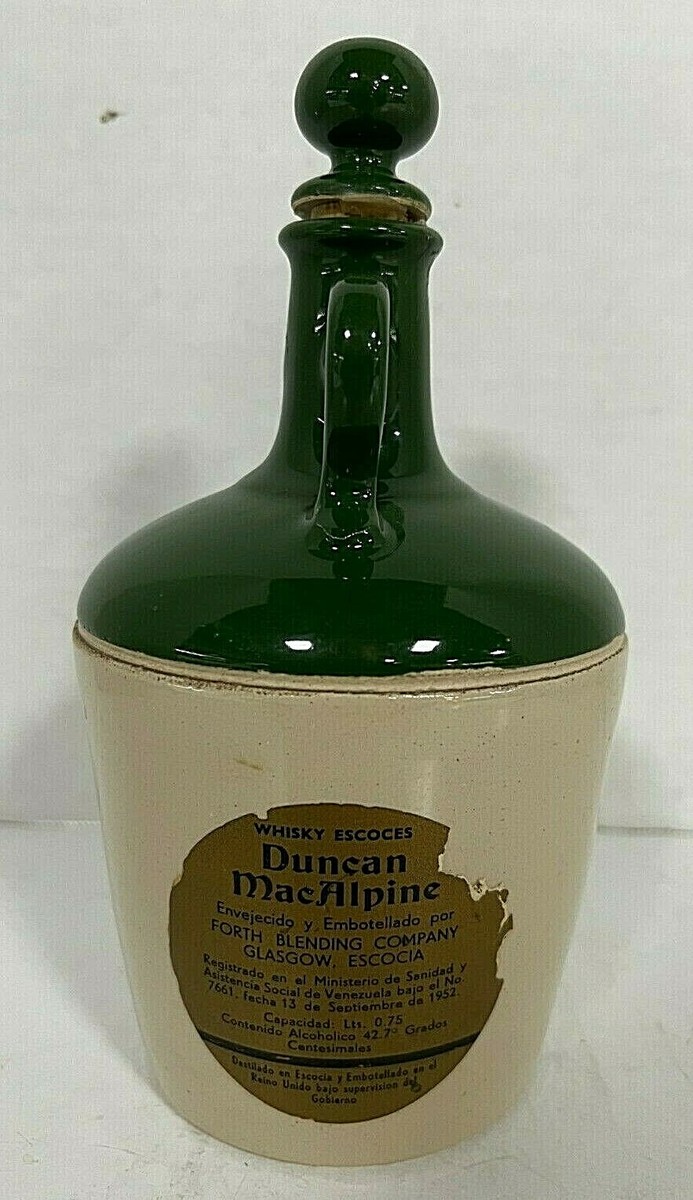 DUNCAN MACALPINE QUEEN ELIZABETH II WHISKEY BOTTLE | eBay