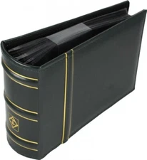 FDC Album For 100 First Day Cover Stamp Size #6 Lighthouse 7 3/4 x 5 1/8 Green