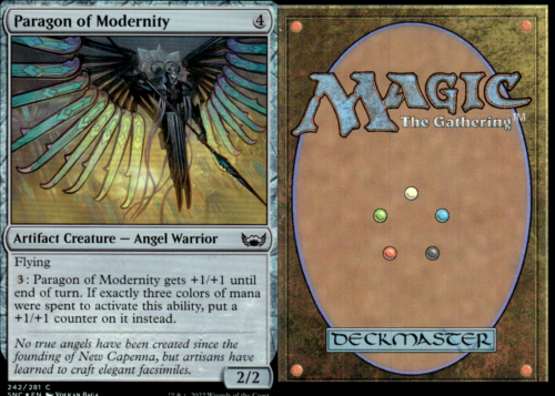 Magic the Gathering -MTG- Foil Paragon of Modernity  - Afbeelding 1 van 1
