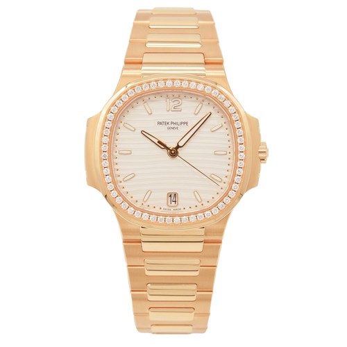 Patek Philippe Nautilus 7118/1200R-001 Rose Gold Diamonds Ladies Automatic Watch