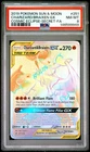 2019 POKEMON SUN & MOON COSMIC ECLIPSE FULL ART/CHARIZARD & BRAIXEN GX PSA 8