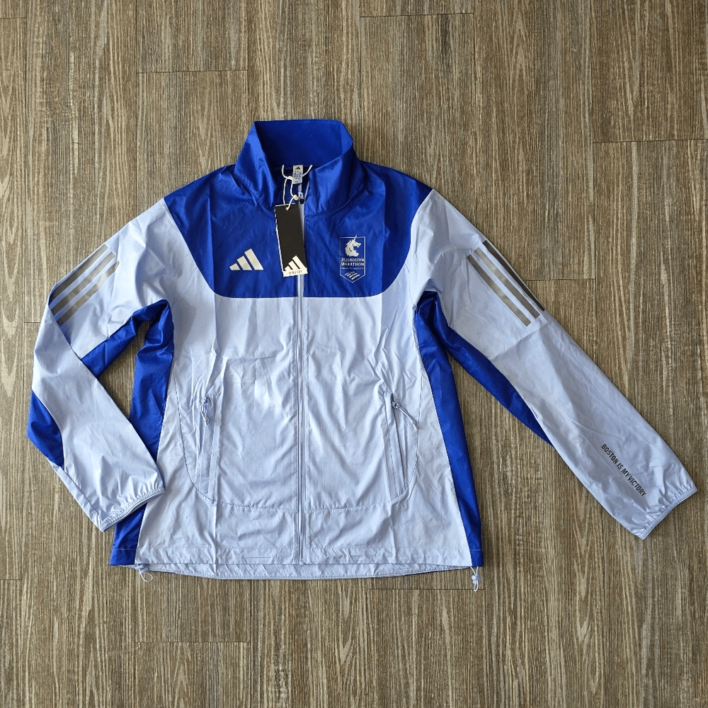 Adidas Boston Marathon 2025 Celebration Jacket Womem's Large