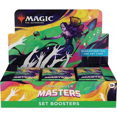 Magic: The Gathering TCG: Commander Masters Set Booster Box - 24 Packs 195166216805| eBay Magic: The Gathering TCG: Commander Masters Set Booster Box - 24 Packs 195166216805| eBay