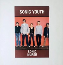 Sonic Youth Poster "Sonic Nurse", 2004 Geffen, What's Your Poison? Plakat